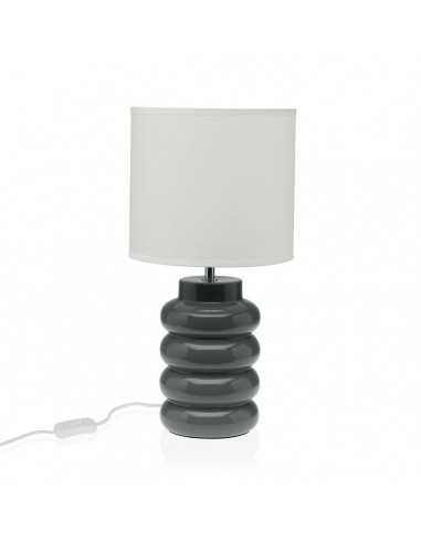 Desk lamp Versa Grey Ceramic 60 W 20...