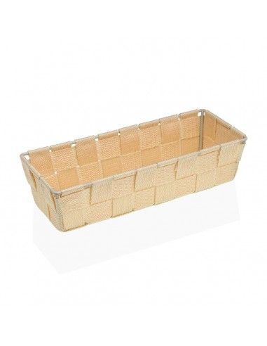 Basket Versa Beige Textile 10 x 6 x...