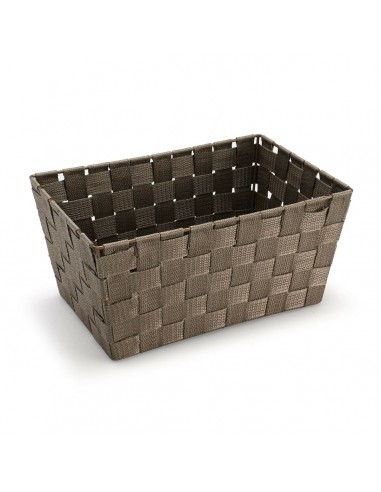 Basket Versa Brown Textile 20 x 15 x...