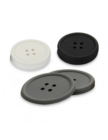 Sottobicchieri Pulsante Silicone (4 pcs)