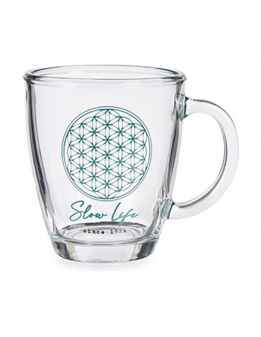 Tasse mug Slow Life Transparent verre...