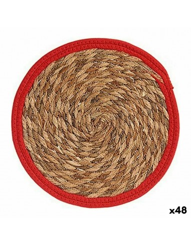 Dessous de plat Naturel Rouge Fibre...