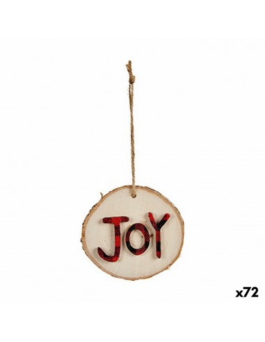 Weihnachtsschmuck Braun Rot Holz (72...