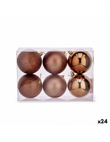 Lot de boules de Noël Marron...