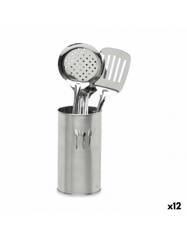 Kitchen Utensils Set Steel (12 Units)