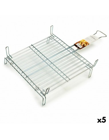 Grill Double 45 x 45 cm Acier zingué...