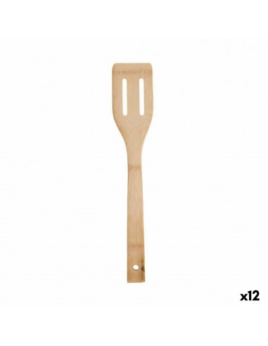 Kitchen Spatula 30 cm Bamboo (12 Units)