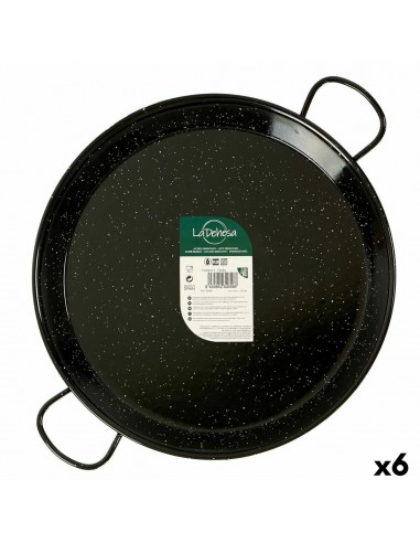 Pan Ø 38 cm Enamelled Steel (6 Units)