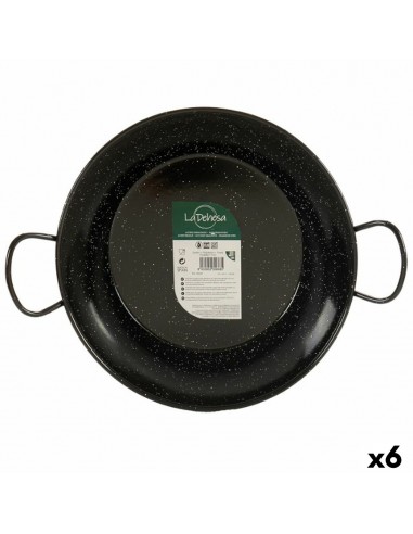 Paella Pan Ø 32 cm Enamelled Steel (6...