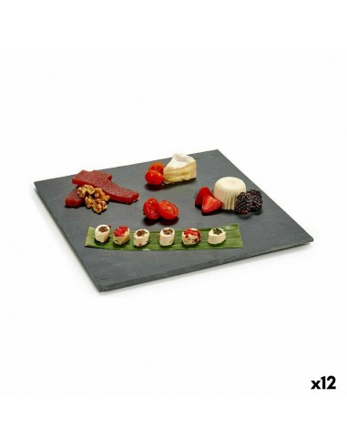 Tablett für Snacks Schwarz Tafel 30 x...