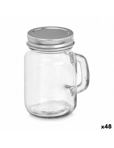 Jug With handle Silver Metal 120 ml 5...