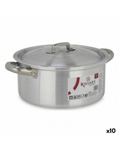 Casserole with lid Silver Aluminium 3...