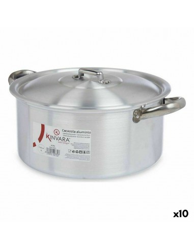 Casserole with lid Silver Aluminium 5...