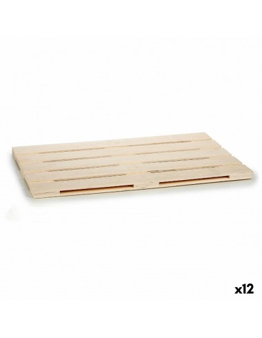 Tablett für Snacks Braun Holz 40 x 2...