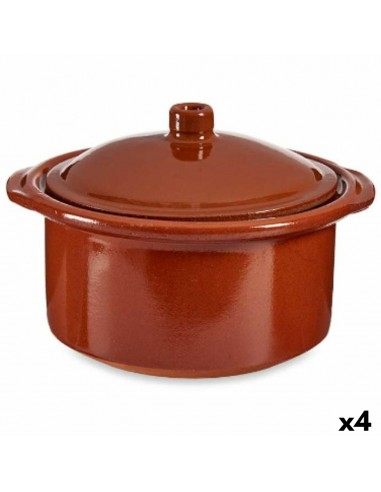 Casserole with Lid Baked clay 1,5 L...