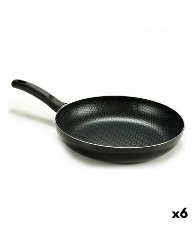 Padella Ø 28 cm Nero Alluminio (6 Unità)