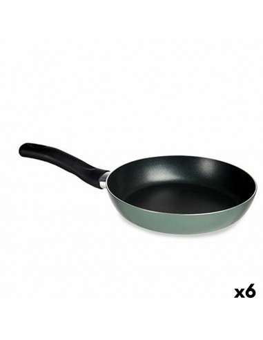 Pan 26 cm Green Aluminium (6 Units)