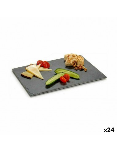 Tablett für Snacks Schwarz Tafel 30 x...