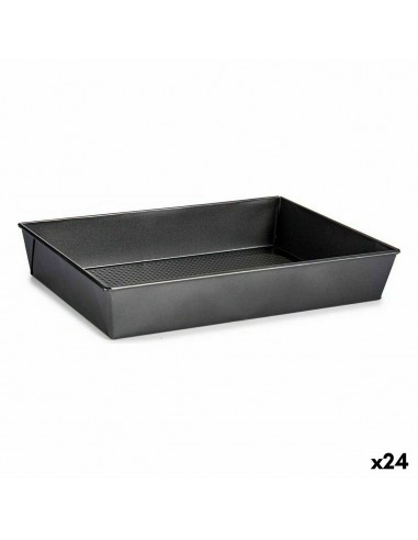 Rectangular Mould Dark grey Metal 24...