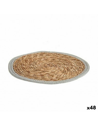 Table Mat Natural Grey 35 x 1 x 35 cm...