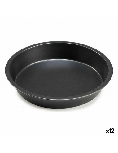 Oven Mould Ø 28 cm Metal Dark grey...