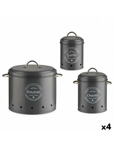 Set de Boites Enjoy Your Kitchen Gris...