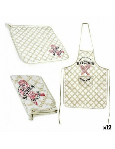 Set da Cucina 2 Pezzi Bianco (12 Unità)