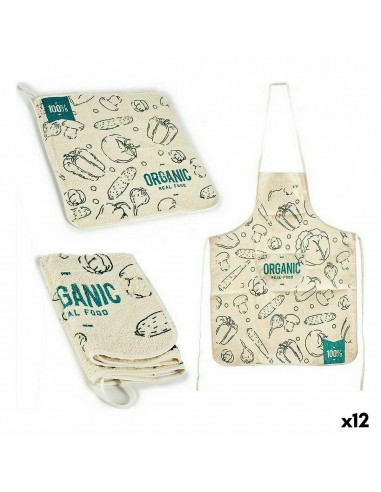 Set da Cucina Organic 2 Pezzi Azzurro...