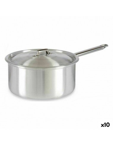 Saucepan with Lid Ø 24 cm Silver...