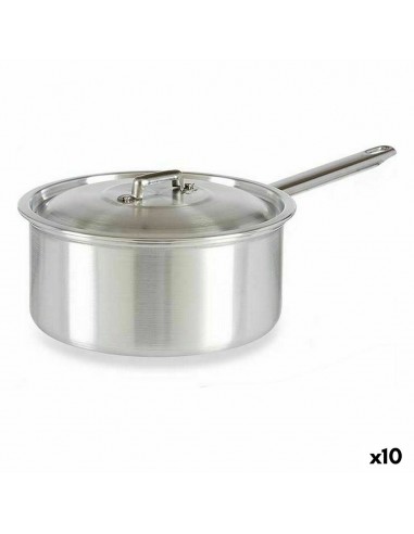 Saucepan with Lid Silver Aluminium 3...