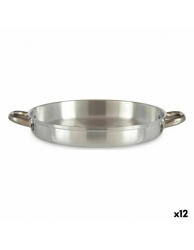 Pan Ø 30 cm Silver Aluminium (12 Units)