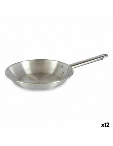 Pan Ø 20 cm Silver Aluminium (12 Units)