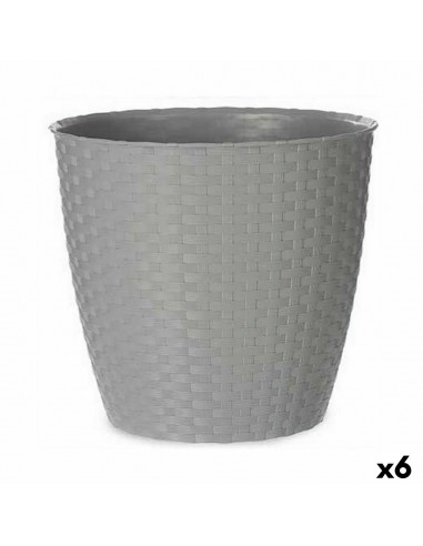 Bloempot Stefanplast Grijs Plastic 29...