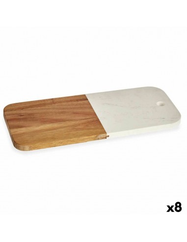 Cutting board White Marble Acacia 18...