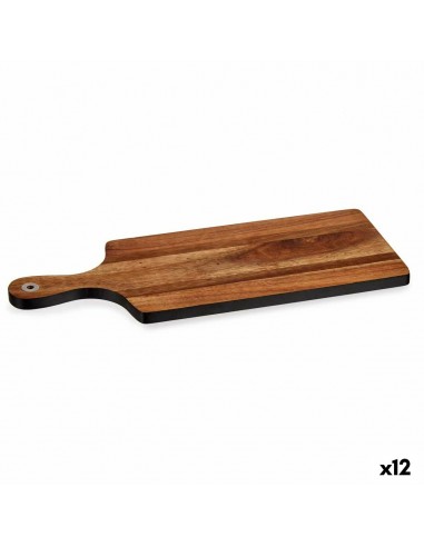 Tagliere Nero Legno di acacia 17,3 x...