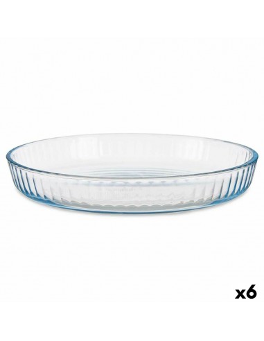 Baking tray Transparent Borosilicate...