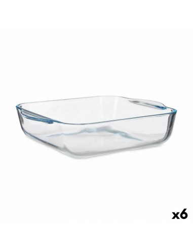 Baking tray Transparent Borosilicate...