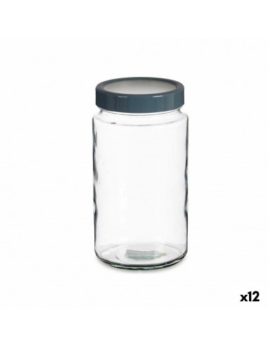 Jar Grey polypropylene 2 L 11,5 x 21...