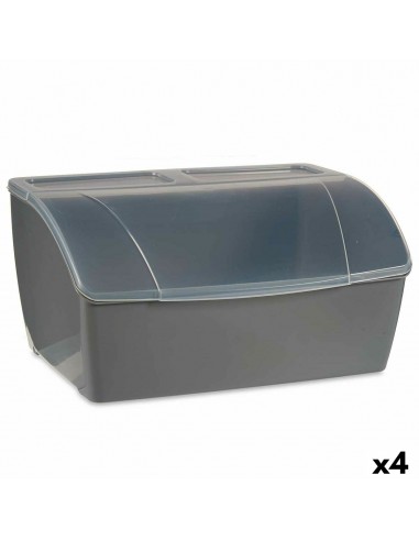 Breadbasket Grey Plastic 29,5 x 20,5...