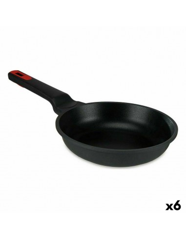 Padella Ø 22 cm Nero Alluminio (6 Unità)