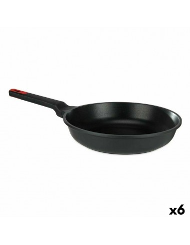 Padella Ø 30 cm Nero Alluminio (6 Unità)