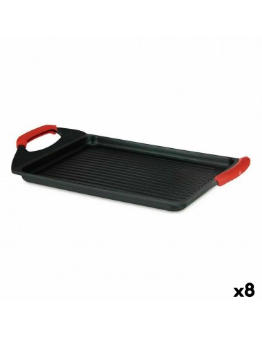 Barbecue 34 x 26 cm Aluminium (8 Stuks)