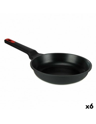 Padella Ø 26 cm Nero Alluminio (6 Unità)