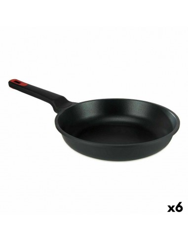 Padella Ø 26 cm Nero Alluminio (6 Unità)