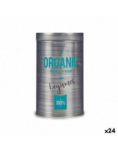 Boîte Organic Légumes Gris Fer blanc...