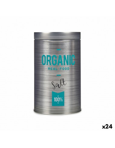 Boîte Organic Sel Gris Fer blanc 10,4...