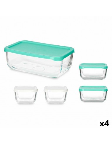 Set Lunchboxen Snow Box Rechthoekig...