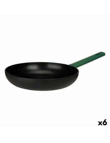 Pan Ø 28 cm Zwart Groen (6 Stuks)