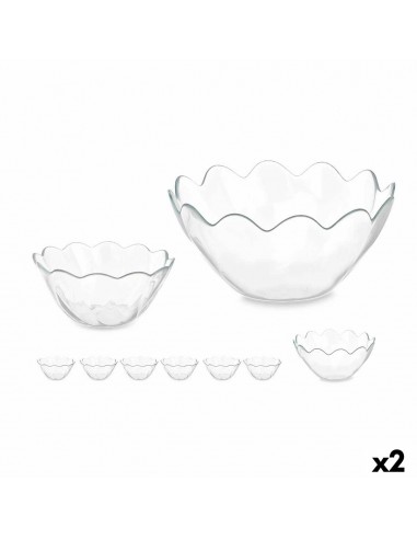 Set of bowls Hasir Transparent Glass...