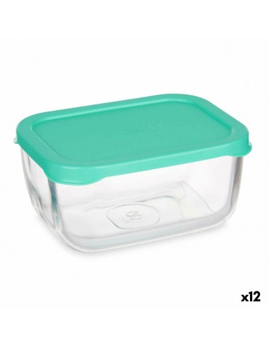 Fiambrera SNOW BOX Verde Transparente...